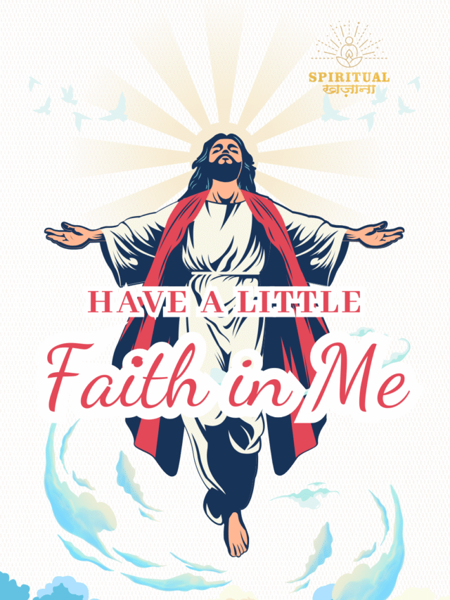 Have a Little Faith in Me : Jesus Whispers