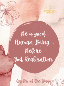 good human being