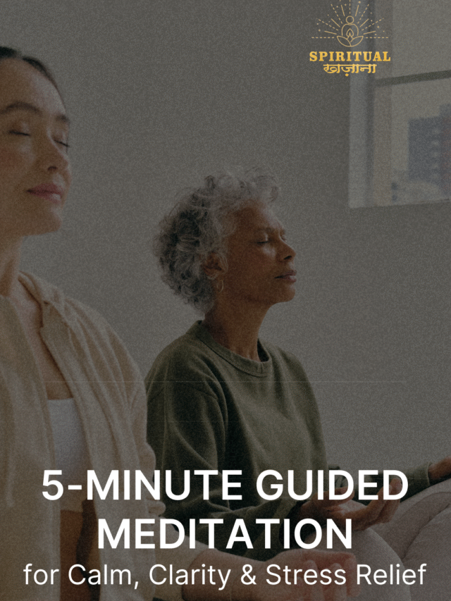 5 Minute Guided Meditation for Stress Relief
