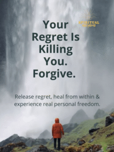 your regret is killing you
