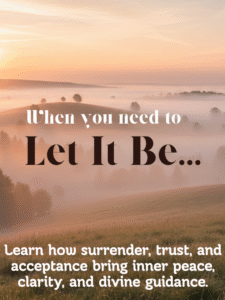 let it be