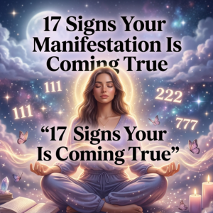 signs Manifestation is working
