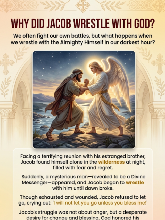 we who wrestle with god