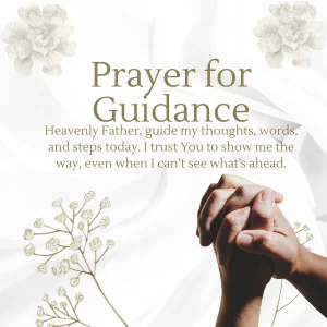 Prayer for Guidance