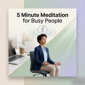 5 minute meditation for beginners